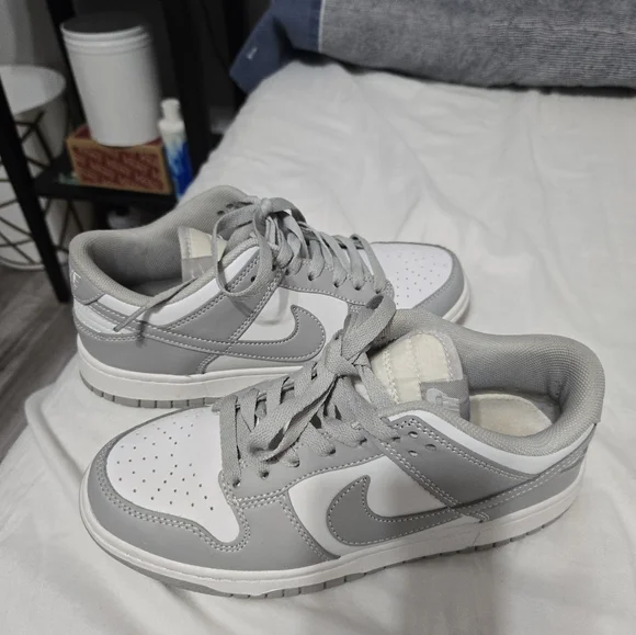 Nike Dunk Low RETRO "Grey Fog" DD1391-103 Sneakers Shoes Woman Size 7 - Picture 9 of 15
